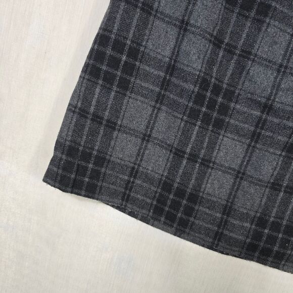 Willi Smith Plaid Mini Skirt in Black and Gray - Picture 4 of 7